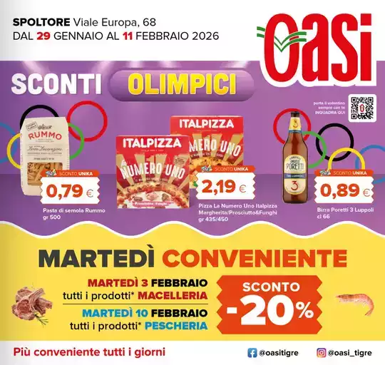 Sconti olimpici