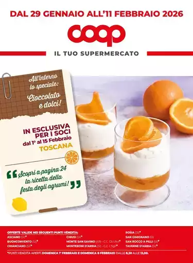 Dal 29 gennaio all’11 febbraio 2026 Dal 29 gennaio all’11 febbraio 2026