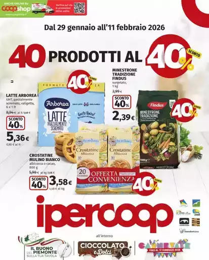 40 Prodotti al 40%