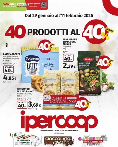 40 Prodotti al 40%