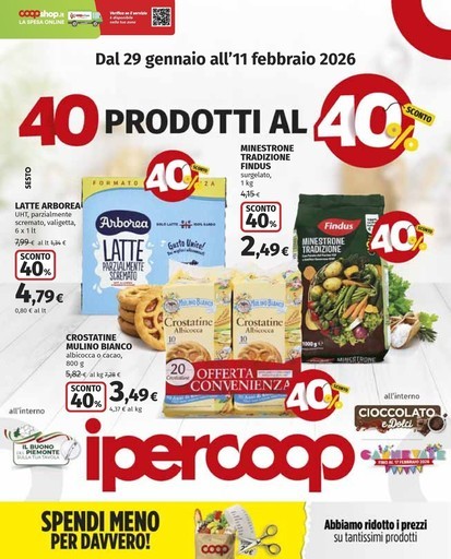 40 Prodotti al 40% 40 Prodotti al 40%