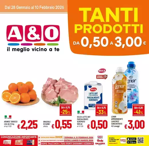 Tanti prodotti da 0,50 a 3,00€ Tanti prodotti da 0,50 a 3,00€