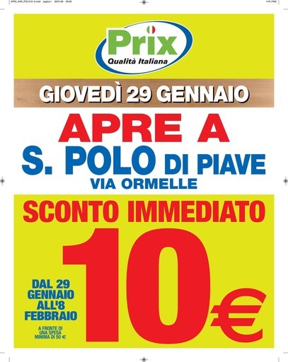 Sconto immediato 10€