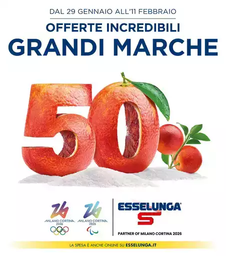 Grandi Marche al 50% Grandi Marche al 50%