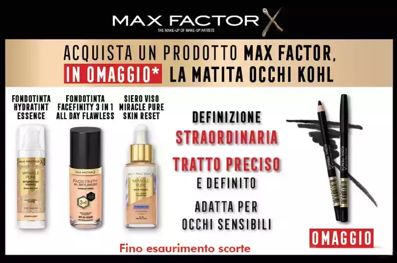Acquista un prodotto max factor