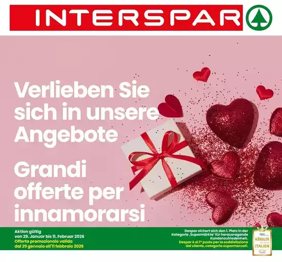 Grandi offerte per innamorarsi