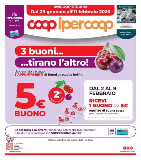 Dal 29 gennaio all’11 febbraio 2026