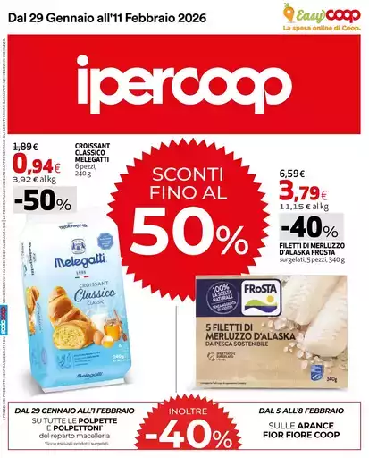 Sconti fino al 50%