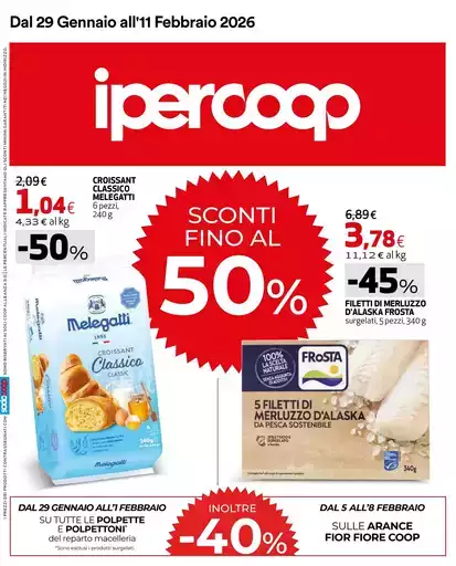 Sconti fino al 50%