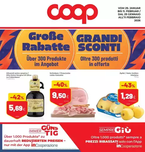 Grandi sconti