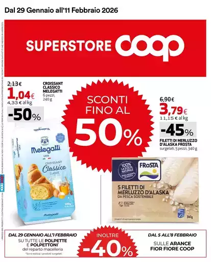 Sconti fino al 50% Sconti fino al 50%