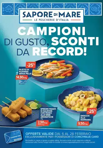 Campioni di gusto, sconti da record!