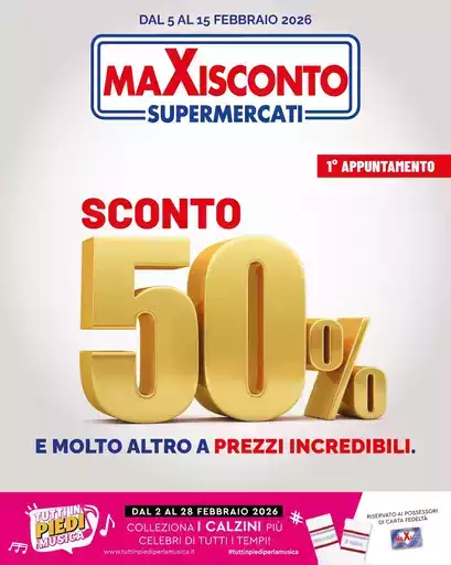Sconto 50%