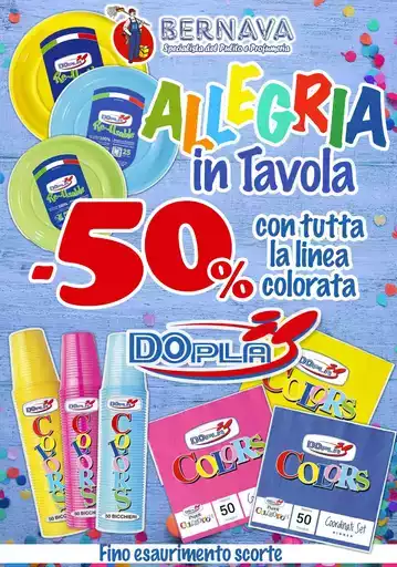 -50% con tutta la linea colorata