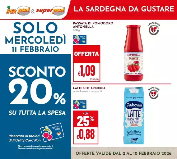 Sconto 20%