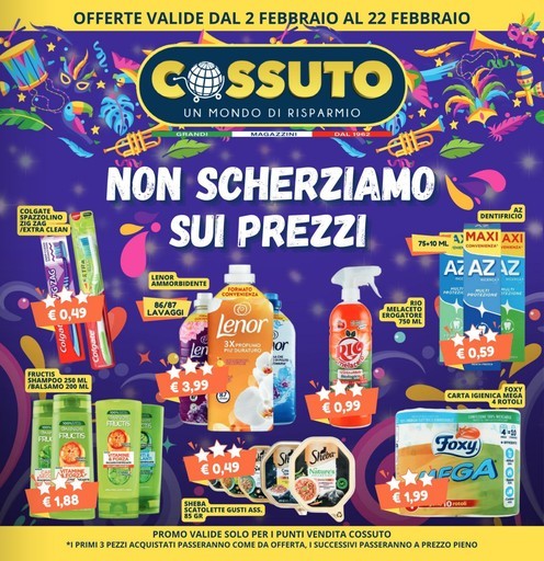 Non scherziamo sui prezzi