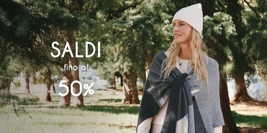 Saldi fino al 50%