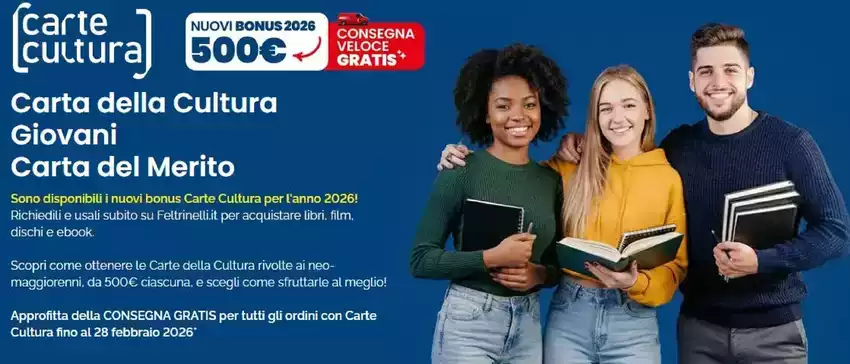 Cultura fino al 28 febbraio 2026