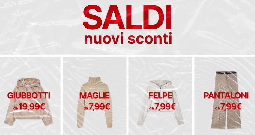 Saldi nuovi sconti