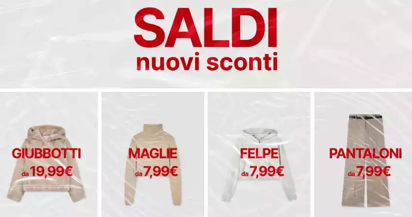 Saldi nuovi sconti Saldi nuovi sconti