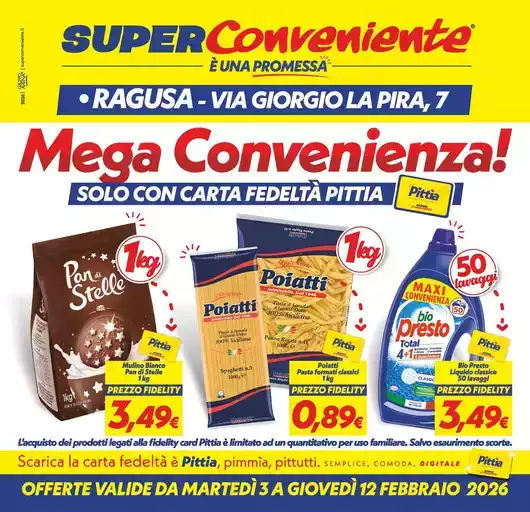 Mega Convenienza! Mega Convenienza!