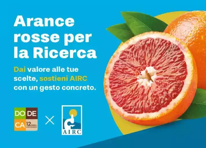 Arance rosse per la Ricerca