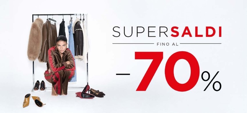Supersaldi fino al -70%