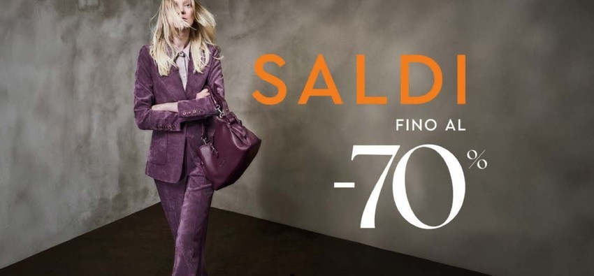 Saldi fino al -70%