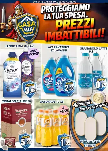 Proteggiamo la tua spesa. Prezzi imbattibili!