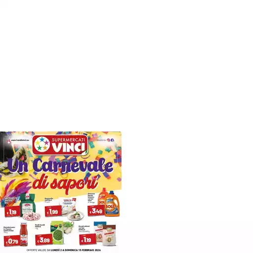 Un carnevale di sapori