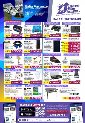 Dal 1 al 28 febbraio