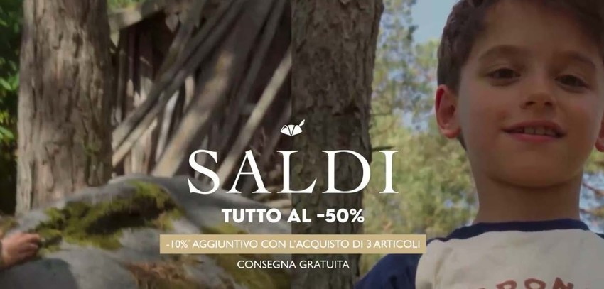 Saldi tutto al 50%