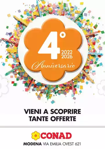 4° COMPLEANNO MODENA