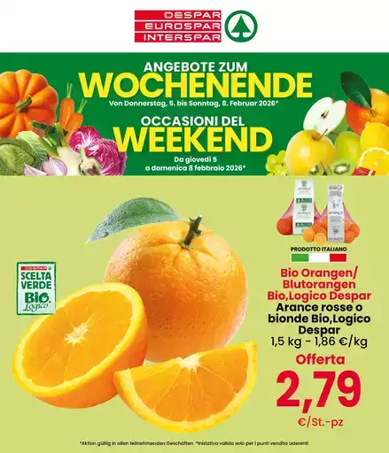 Occasioni del weekend