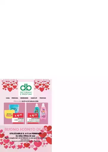 Offerte valide dal 01 al 26 febbraio 2026