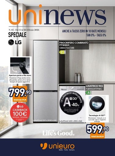 Speciale LG da Unieuro!