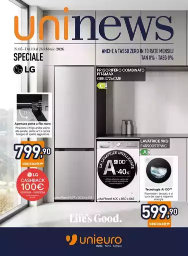 Speciale LG da Unieuro!