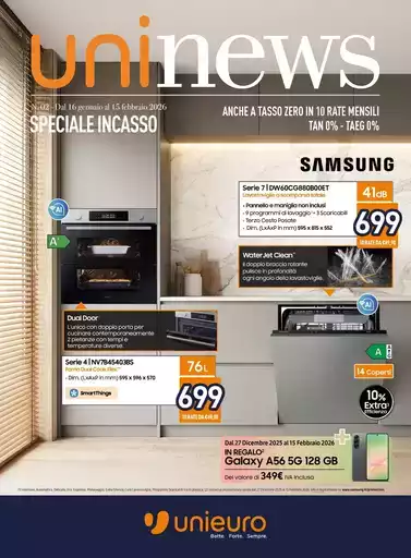 Speciale incasso da Unieuro!