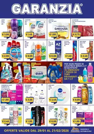 Offerte valide dal 29/01 al 21/02/2026
