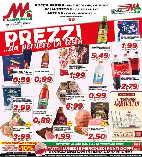 Prezzi ...da perdere la testa