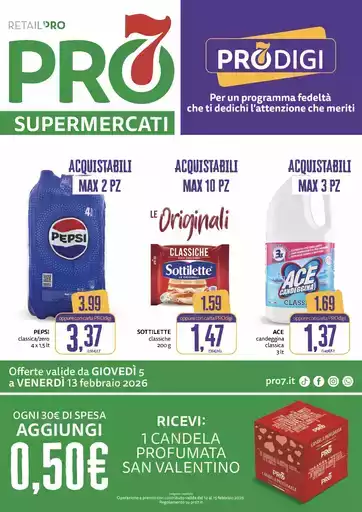 Offerte valide da 5 a 13 febbraio 2026