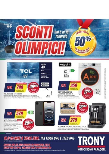 Sconti olimpici!