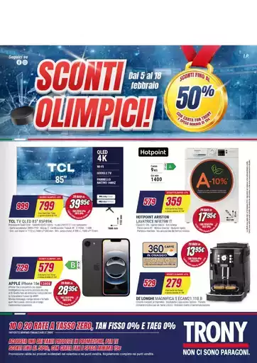 Sconti olimpici!