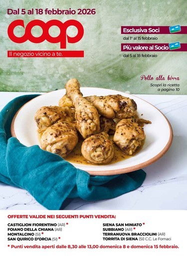 Dal 5 al 18 febbraio 2026 Dal 5 al 18 febbraio 2026