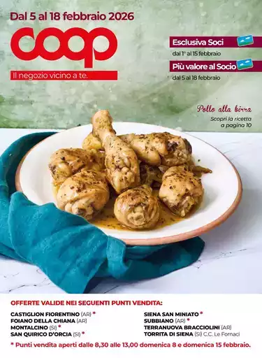 Dal 5 al 18 febbraio 2026