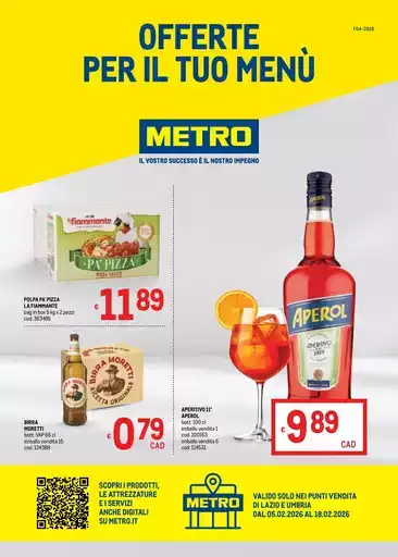 Offerte per il tuo Menù - AREA 3