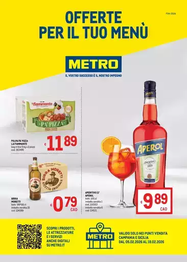 Offerte per il tuo Menù - AREA 6