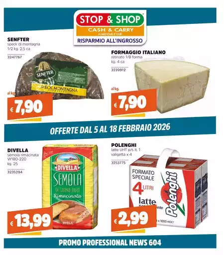 OFFERTE DAL 5 AL 18 FEBBRAIO 2026