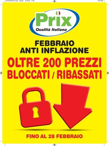 Febbraio anti inflazione
