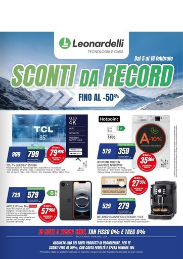Sconti da Record
